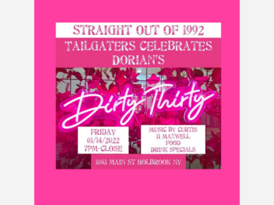 CELEBRATE DORIAN'S BIRTHDAY AT TAILGATERS SPORTS BAR!!!!